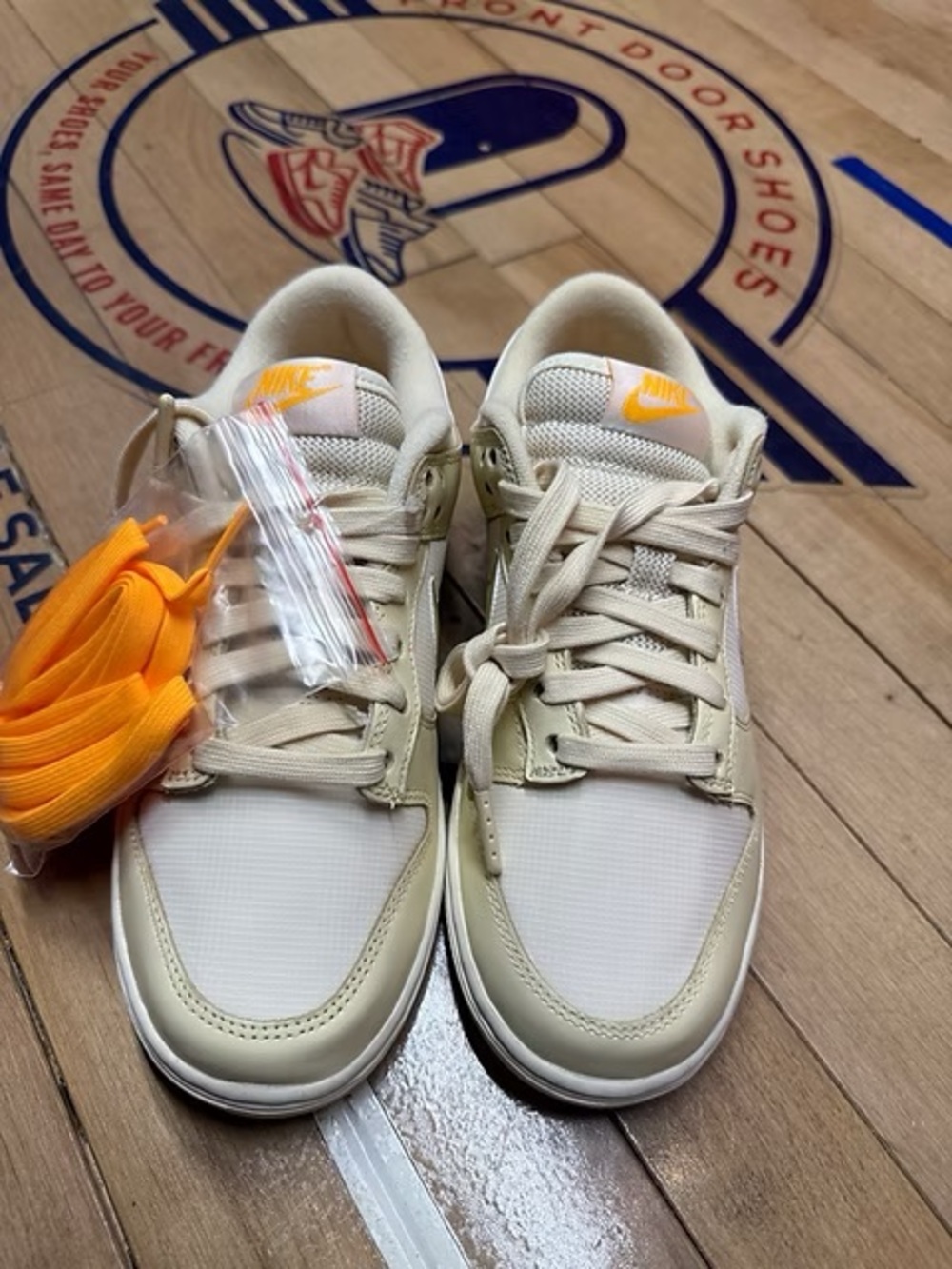 Women’s Nike Dunk Low ‘Muslin Team Gold’ - Box Missing Lid